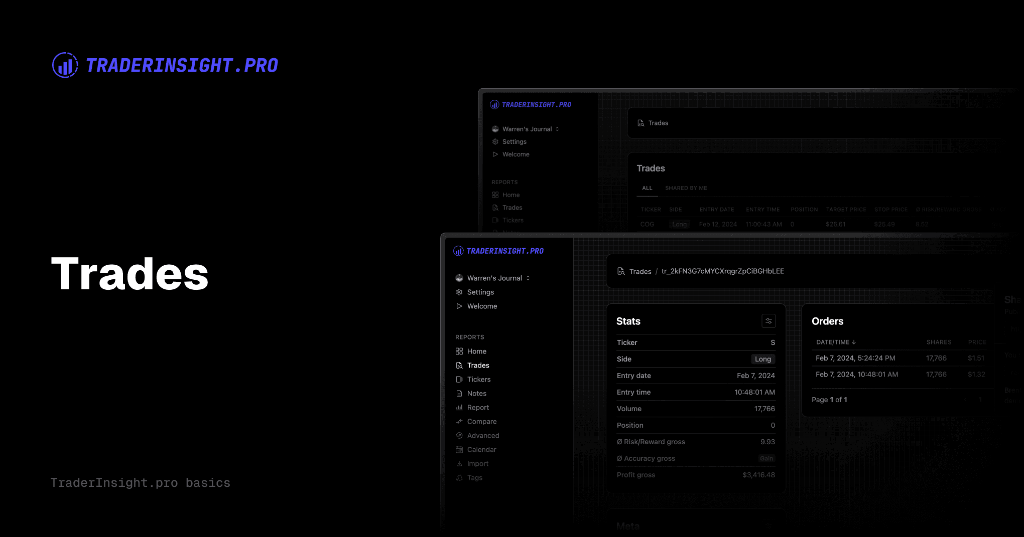 Organize and Review Your Trade History with TraderInsight.pro